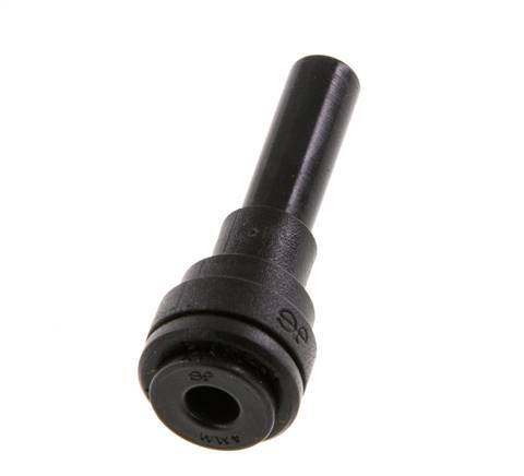 4mm x 6mm Push-in Fitting with Plug-in POM NBR [5 Pieces]