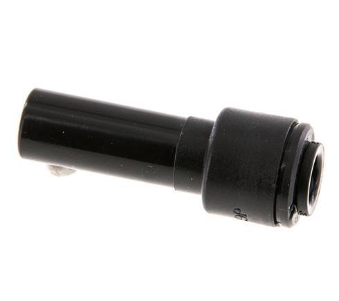 6mm x 10mm Push-in Fitting with Plug-in POM NBR [2 Pieces]