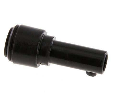 10mm x 12mm Push-in Fitting with Plug-in POM NBR