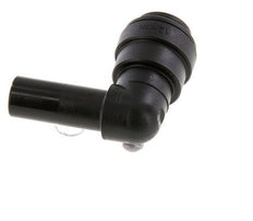 12mm x 12mm 90deg Elbow Push-in Fitting with Plug-in POM NBR [2 Pieces]