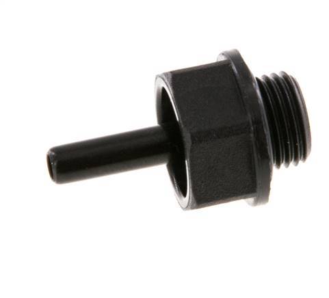 4mm x G1/8'' Plug-in Fitting with Male Threads POM NBR [5 Pieces]