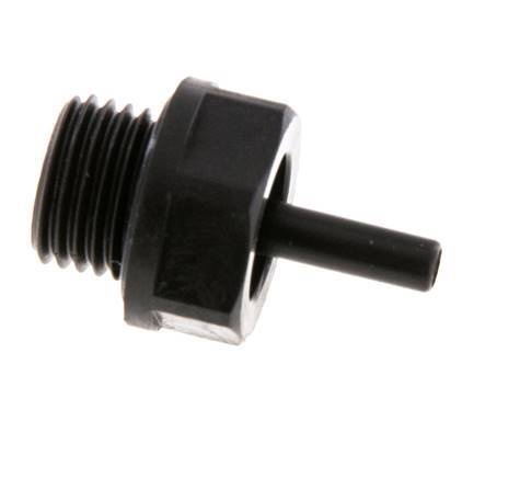 4mm x G1/4'' Plug-in Fitting with Male Threads POM NBR [5 Pieces]