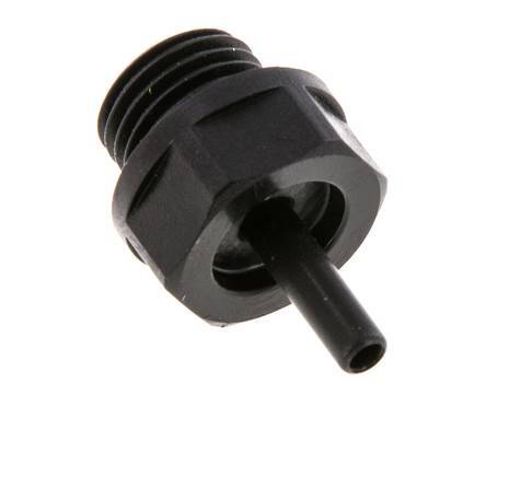 4mm x G1/4'' Plug-in Fitting with Male Threads POM NBR [5 Pieces]