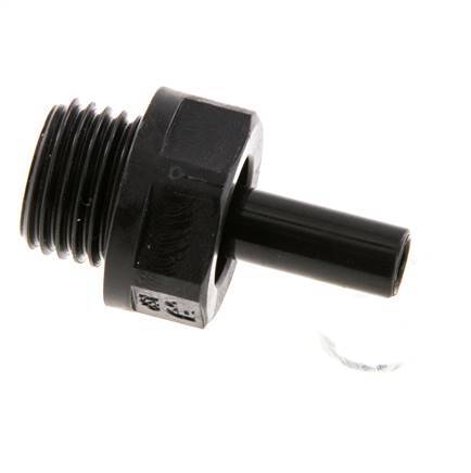 Racor de 6mm x G1/4'' con rosca macho POM NBR [5 Piezas]