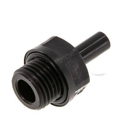 Racor de 6mm x G1/4'' con rosca macho POM NBR [5 Piezas]