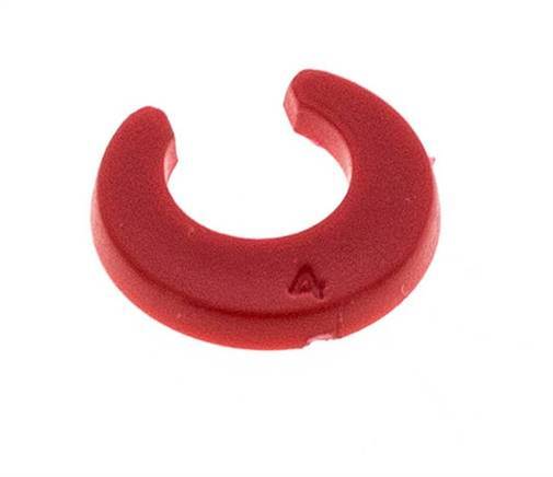 4 mm Collet Locking Clip for Push-in Fittings [20 Pieces]