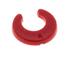 4 mm Collet Locking Clip for Push-in Fittings [20 Pieces]