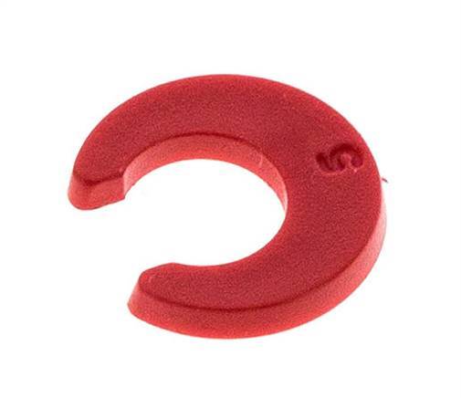 Pinza de bloqueo de 5 mm para racores rápidos [20 unidades]