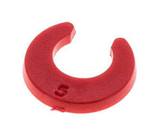 5 mm Collet Locking Clip for Push-in Fittings [20 Pieces]