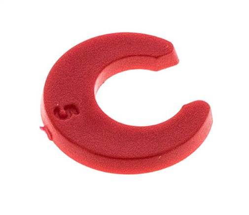 Pinza de bloqueo de 5 mm para racores rápidos [20 unidades]