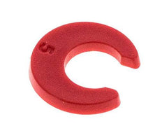 Pinza de bloqueo de 5 mm para racores rápidos [20 unidades]