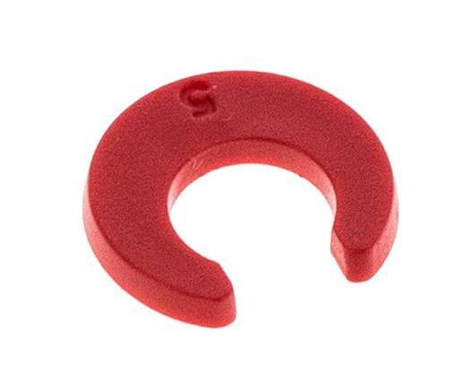 Pinza de bloqueo de 5 mm para racores rápidos [20 unidades]