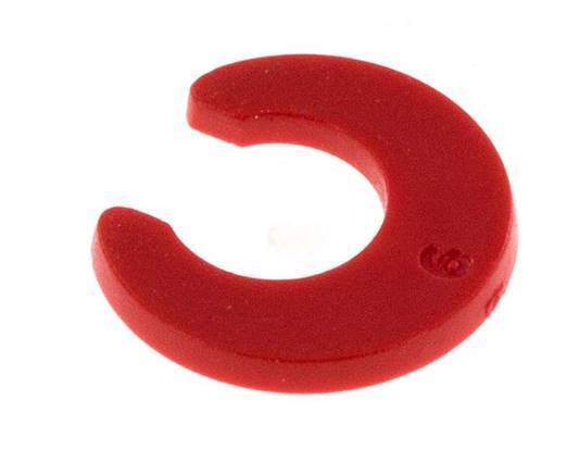 Pinza de bloqueo de 6 mm para racores rápidos [20 unidades]