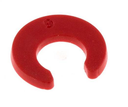 Pinza de bloqueo de 6 mm para racores rápidos [20 unidades]