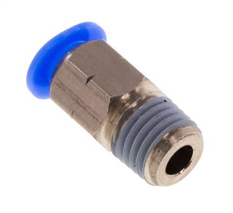 Racor rápido NPT de 5/32'' x 1/16'' con rosca macho Latón/PBT NBR [5 piezas]