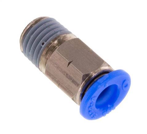 Racor rápido NPT de 5/32'' x 1/16'' con rosca macho Latón/PBT NBR [5 piezas]