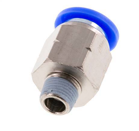 Racor de 3/8'' x 1/8'' NPT con rosca macho Latón/PBT NBR [2 piezas]