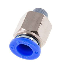 3/8'' x 1/8'' NPT Push-in Fitting with Male Threads Brass/PBT NBR [2 Pieces]