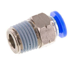 Racor 1/4'' x 1/4'' NPT con rosca macho Latón/PBT NBR [5 piezas]