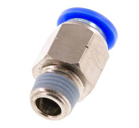 Racor de 3/8'' x 1/4'' NPT con rosca macho Latón/PBT NBR [2 piezas]