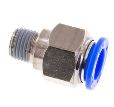 1/2'' x 1/4'' NPT Push-in Fitting with Male Threads Brass/PBT NBR [2 Pieces]