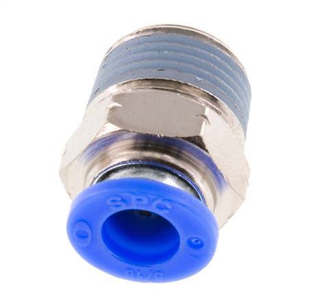 Racor de 5/16'' x 3/8'' NPT con rosca macho Latón/PBT NBR [5 piezas]