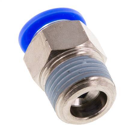 Racor de 1/2'' x 1/2'' NPT con rosca macho Latón/PBT NBR [2 piezas]