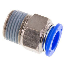 Racor de 1/2'' x 1/2'' NPT con rosca macho Latón/PBT NBR [2 piezas]