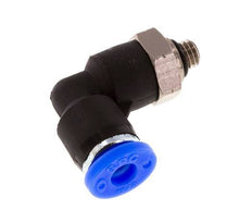 Codo de 5/32'' x UNF 10-32 90deg Codo de latón/PBT NBR giratorio [2 piezas]