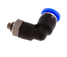 Codo de 3/16'' x UNF 10-32 90deg Latón/PBT NBR Giratorio [2 Piezas]