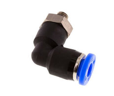 Codo de 3/16'' x UNF 10-32 90deg Latón/PBT NBR Giratorio [2 Piezas]