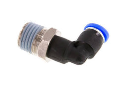 Codo de 90 grados 5/32'' x 1/4'' NPT con rosca macho Latón/PBT NBR giratorio [2 piezas]