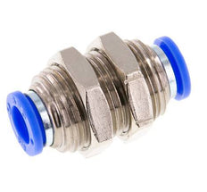 Racor de 3/8'' Latón/PBT NBR Pasamuros