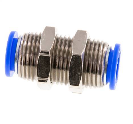 Racor de 1/2'' Latón/PBT NBR Pasamuros