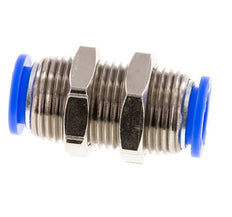 Racor de 1/2'' Latón/PBT NBR Pasamuros