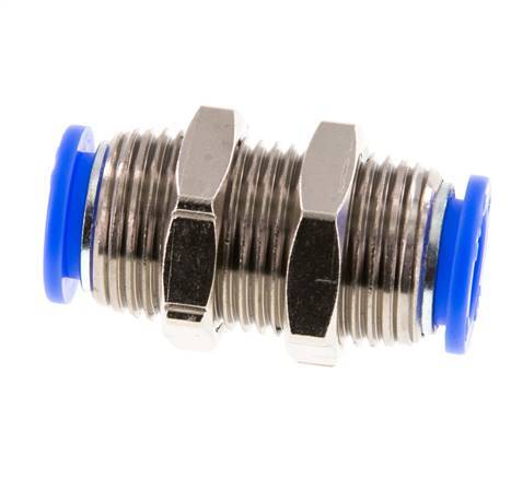 Racor de 1/2'' Latón/PBT NBR Pasamuros