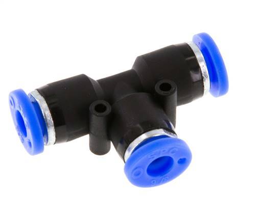 Racor en T de 3/16'' PBT NBR [2 piezas]