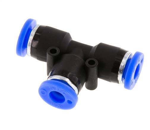 Racor en T de 3/16'' PBT NBR [2 piezas]