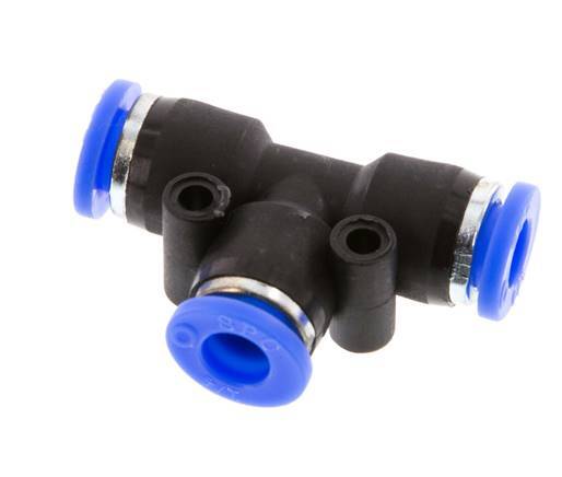 Racor en T de 1/4'' PBT NBR [2 piezas]