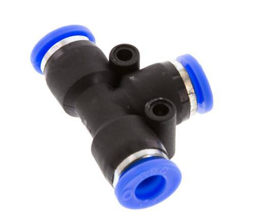 5/16'' Tee Push-in Fitting PBT NBR [2 Pieces]