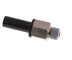 1/2'' x 1/4'' NPT Plug-in Fitting with Male Threads Brass/PBT NBR [2 Pieces]