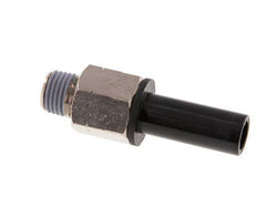 1/2'' x 1/4'' NPT Plug-in Fitting with Male Threads Brass/PBT NBR [2 Pieces]