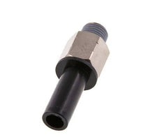 1/2'' x 1/4'' NPT Plug-in Fitting with Male Threads Brass/PBT NBR [2 Pieces]