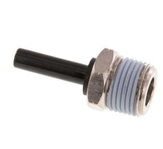 1/4'' x 3/8'' NPT Plug-in Fitting with Male Threads Brass/PBT NBR [2 Pieces]
