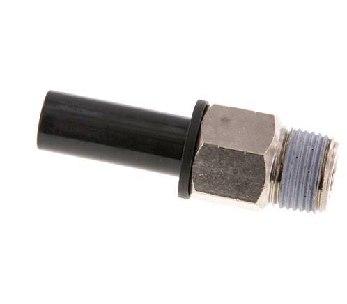 1/2'' x 3/8'' NPT Plug-in Fitting with Male Threads Brass/PBT NBR [2 Pieces]