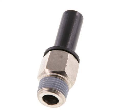 1/2'' x 3/8'' NPT Plug-in Fitting with Male Threads Brass/PBT NBR [2 Pieces]