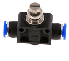 Silenciador de control de flujo recto 7,94 mm (5/16 pulgadas) de latón/PBT