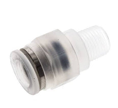 8mm x R1/8'' Push-in Fitting with Male Threads PA EPDM/PTFE