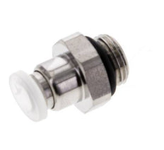 4mm x G1/8'' Push-in Fitting with Male Threads PA/Stainless Steel EPDM