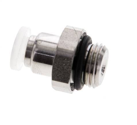 4mm x G1/8'' Push-in Fitting with Male Threads PA/Stainless Steel EPDM